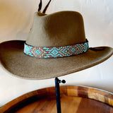 Turquoise Hatband; Silverthorne