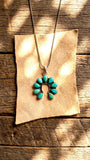 Kingman Petite Naja Necklace; Sterling Silver