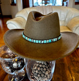 Blue Mesa; Peruvian Turquoise Hatband
