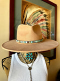 Blue Mesa; Peruvian Turquoise Hatband
