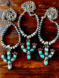 Blooming Cactus Pendant Necklace
