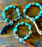 Number 8 Turquoise Mix Bracelet
