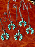 Kingman Petite Naja Necklace; Sterling Silver