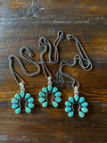 Kingman Petite Naja Necklace; Sterling Silver