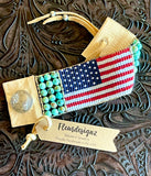 Flag Cuff Bracelet