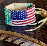 Flag Cuff Bracelet