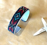 Beaded Bangle Cuff; Tradition