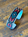 Beaded Bangle Cuff; Tradition