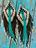 Fringe Earrings, Western Fashion, Tahoe