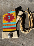 Southwestern Loom Cuff Bracelet, Saltillo Serape