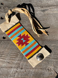 Southwestern Loom Cuff Bracelet, Saltillo Serape