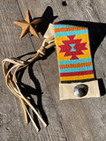 Southwestern Loom Cuff Bracelet, Saltillo Serape