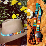 Serape Western Hatband, La Gringa