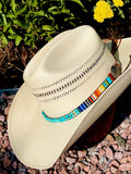 Serape Western Hatband, La Gringa