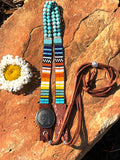 Serape Western Hatband, La Gringa