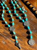 Kingman Turquoise Lariat