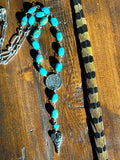 Kingman Turquoise Lariat