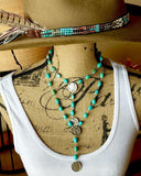 Kingman Turquoise Lariat