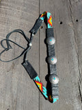 Turquoise Concho Hatband; Sundance