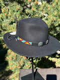 Turquoise Concho Hatband; Sundance